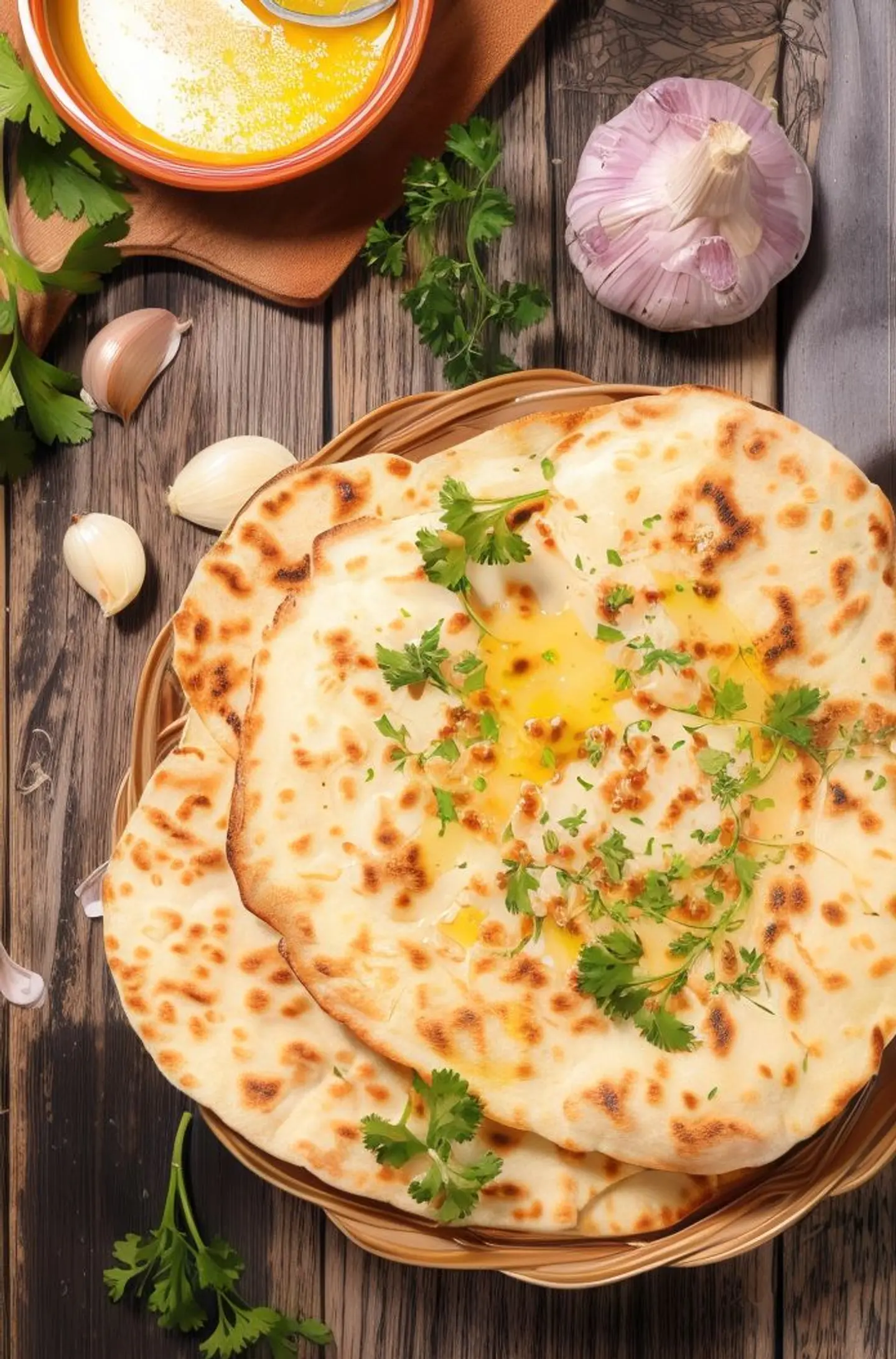 Garlic Naan