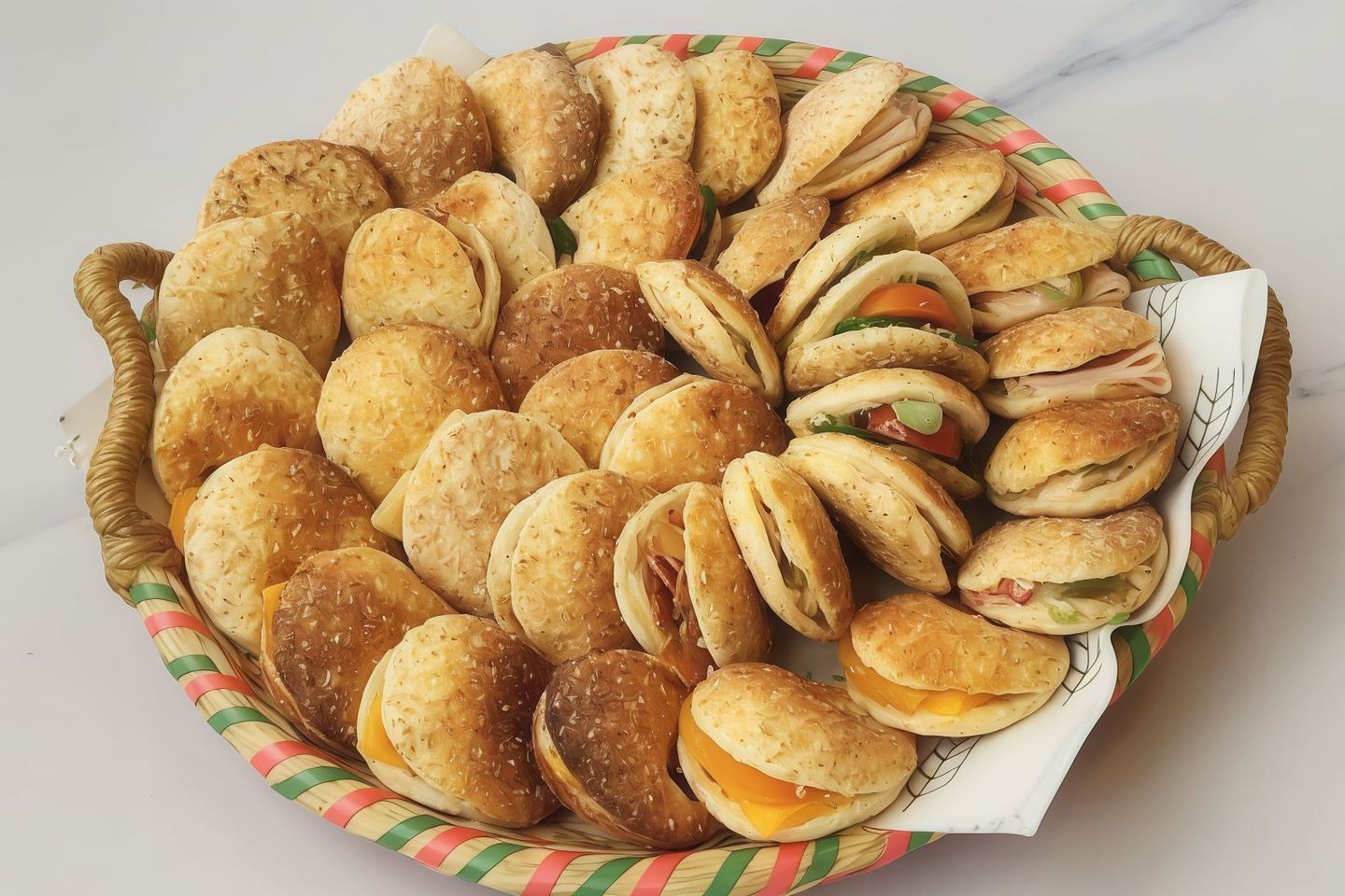 صحن كعك مالح ميني ٢