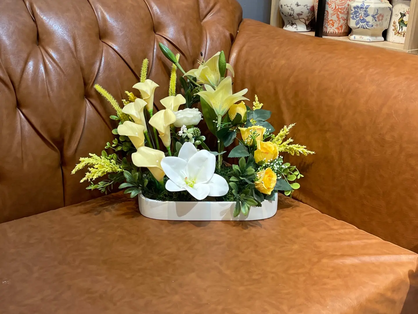 Soft Yellow Vase