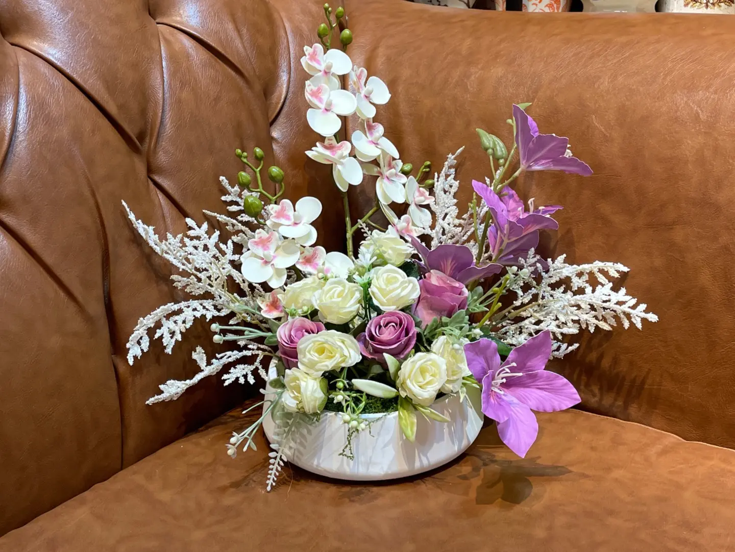 Vase Of The Melodies Of Violet