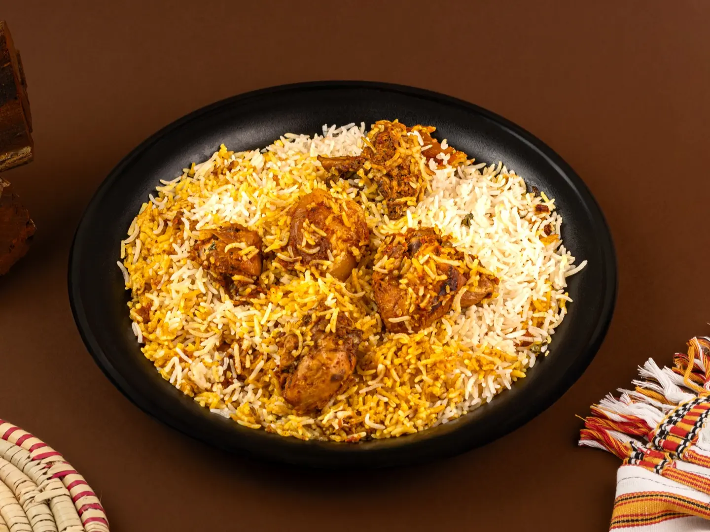 نفر برياني دجاج اربع قطع