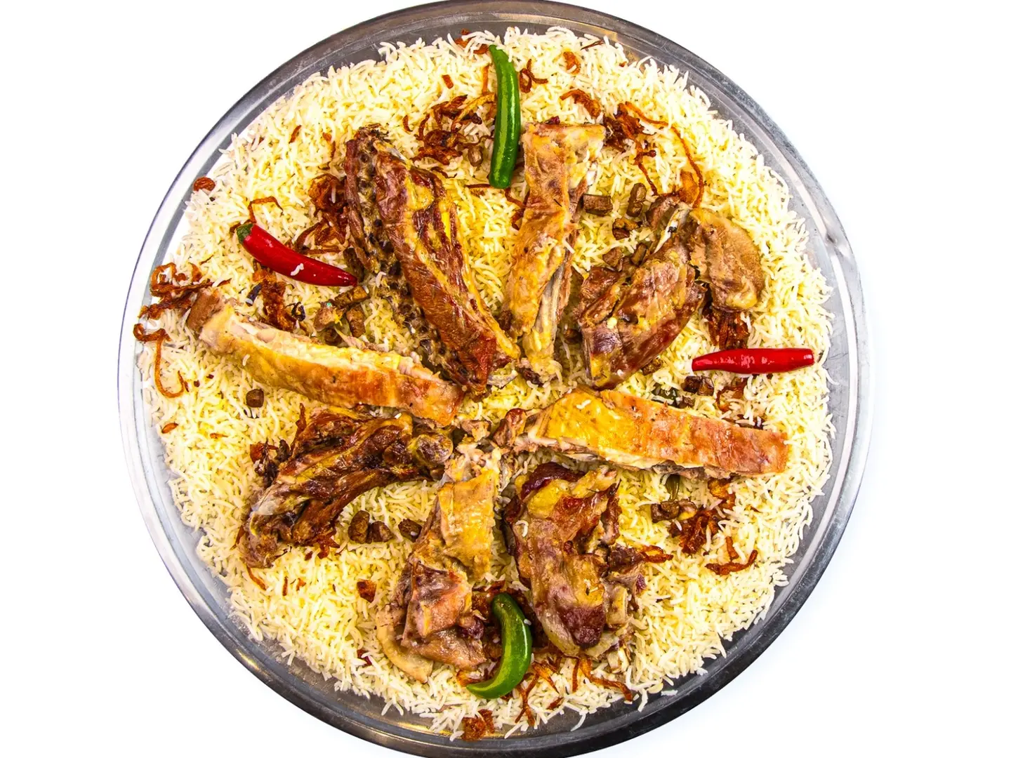 نفر لحم - ارز عاذرية مثلوثة