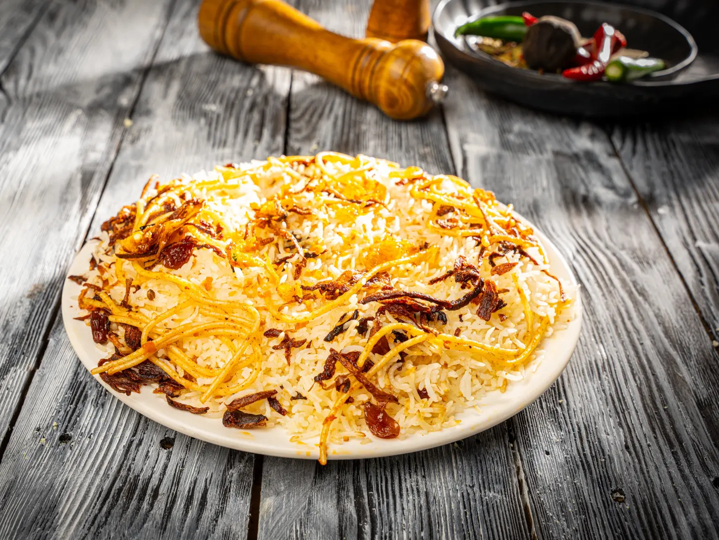 أرز بشاور سادة