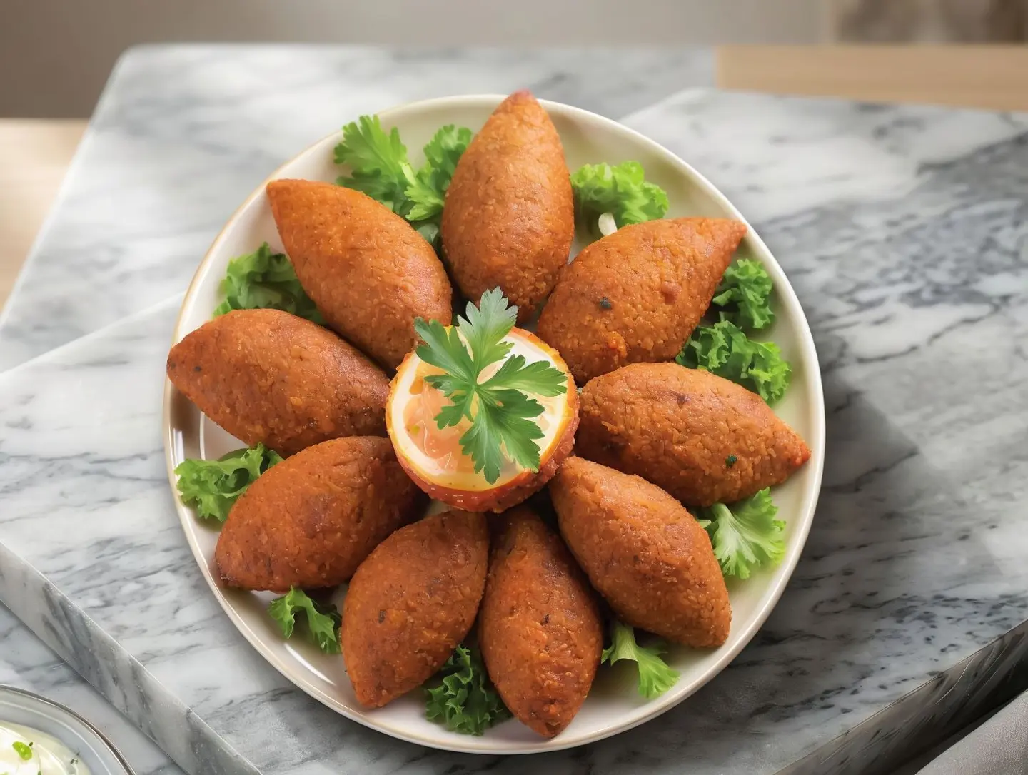 صحن كبة لحم عدد ١٠ حبة