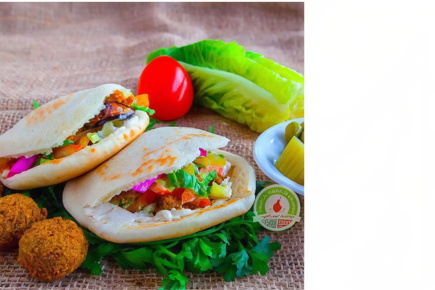 Regular Falafel Sandwich