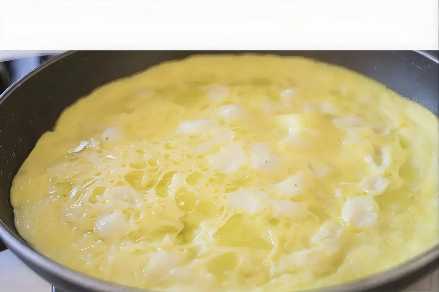 Fried Egg Dish With Cheese