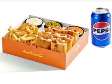 وجبة شاورما عربي ٦ قطع