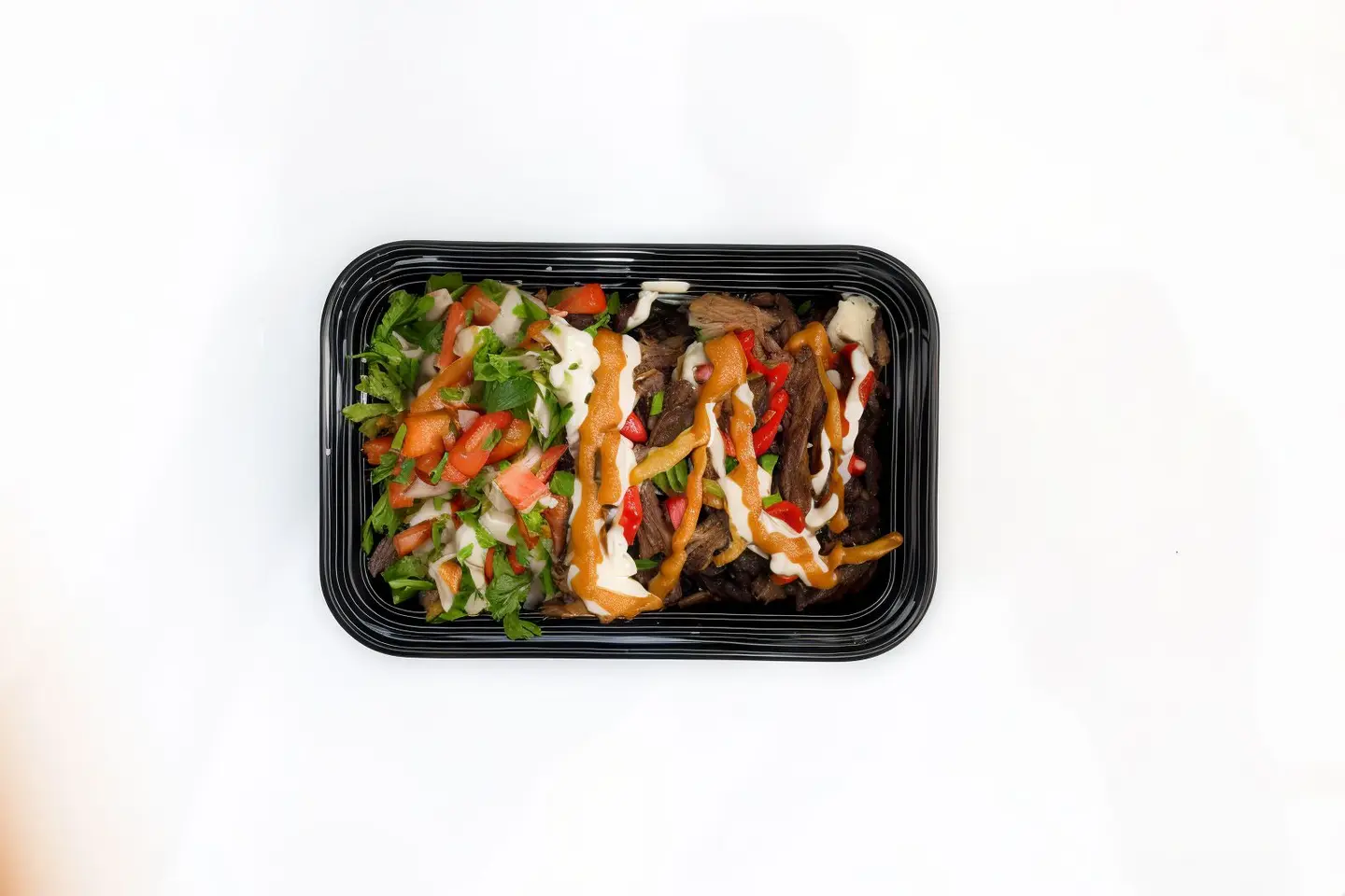 Shredded Meat Shawarma Plate