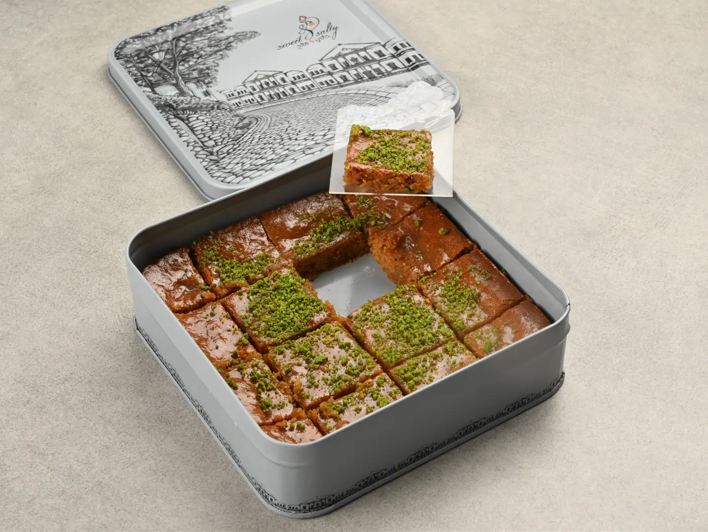 Medium Roasted Milk Basbousa