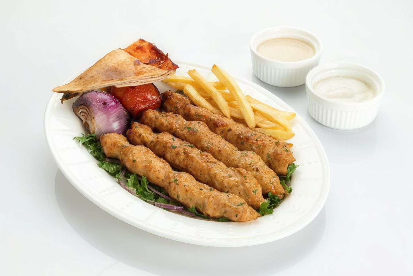 كباب دجاج - ساندوتش
