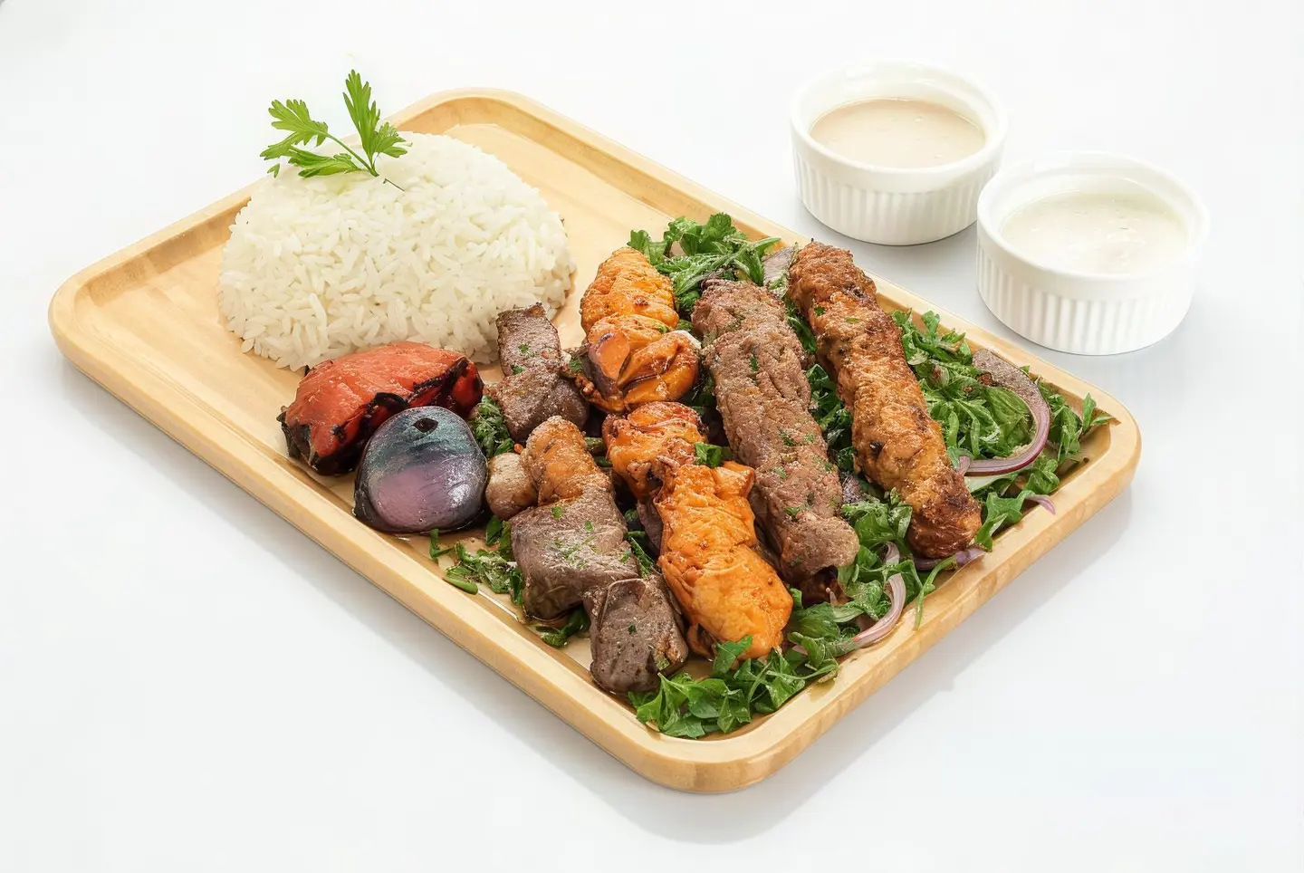 وجبة دمشق مع الارز
