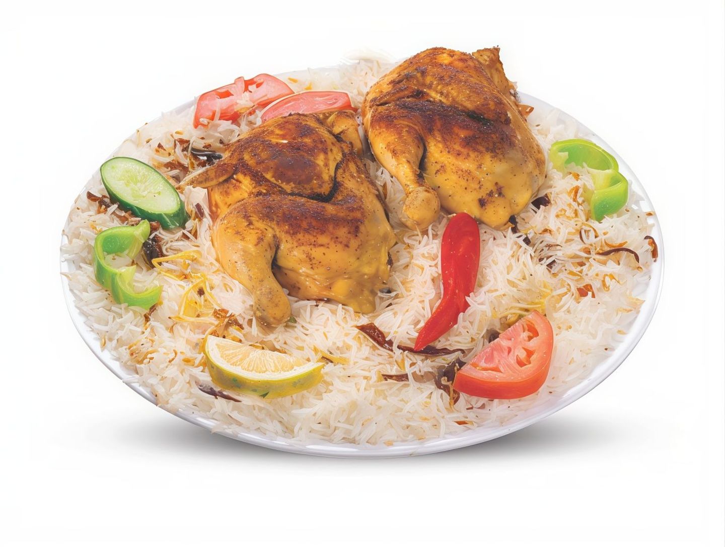 حبة دجاج مثلوثة