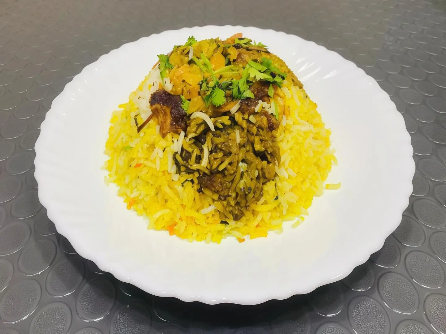 لحم بقر برياني