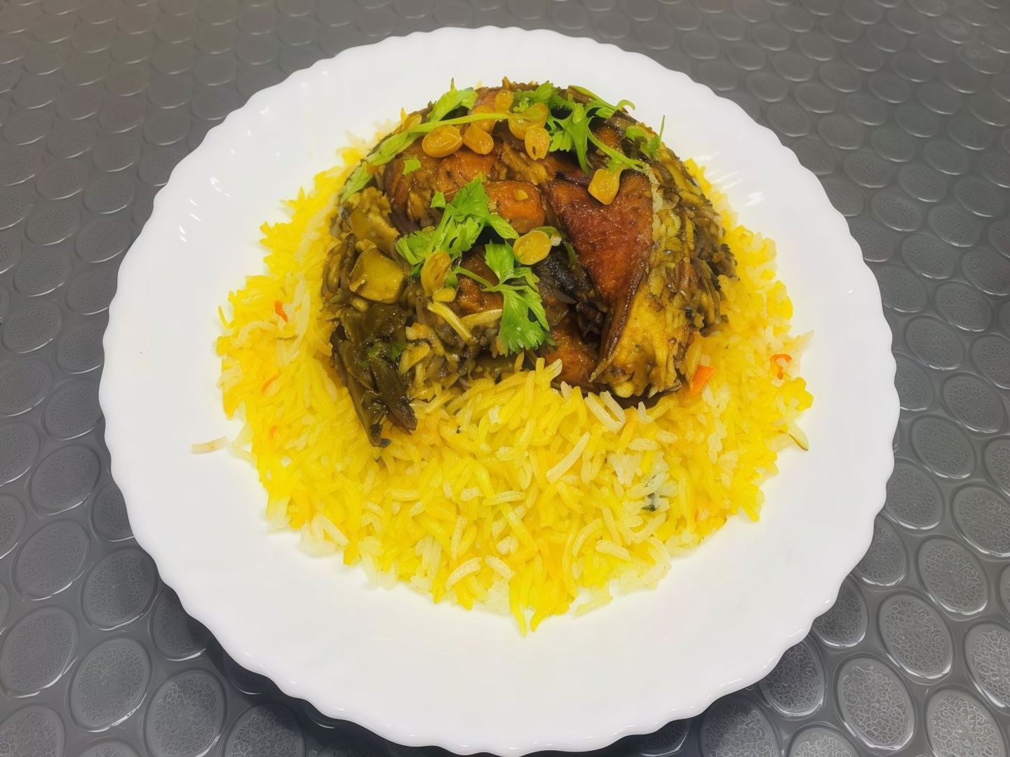 برياني سمك