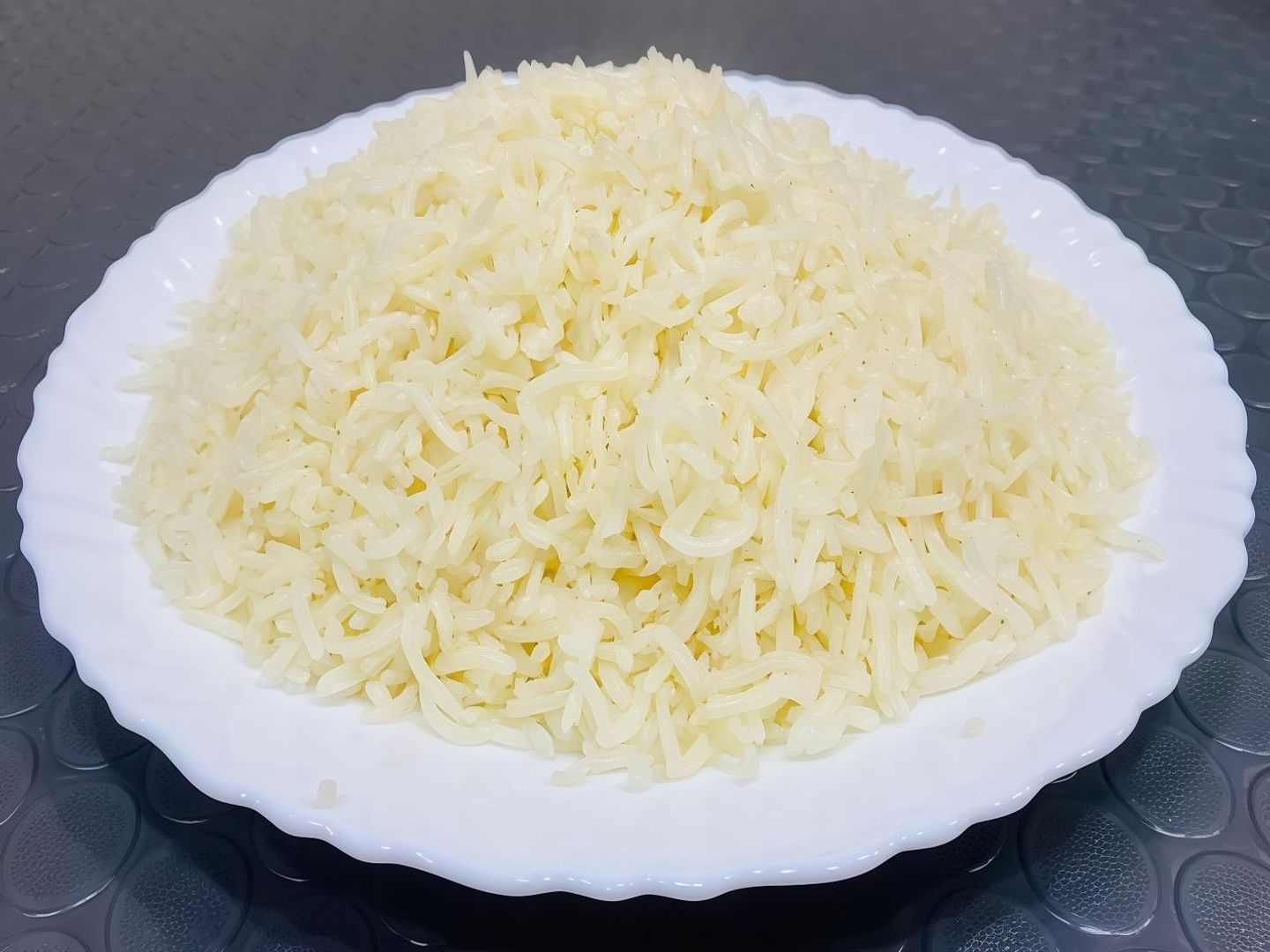أرز أبيض بالزبدة
