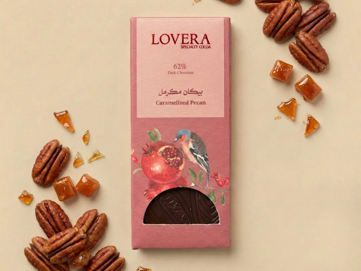 Caramelized Pecan Bar