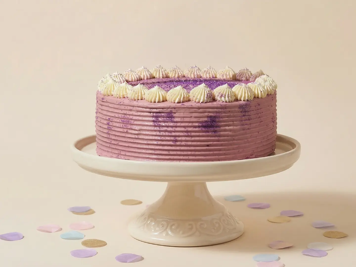 كيكة بنفسجي