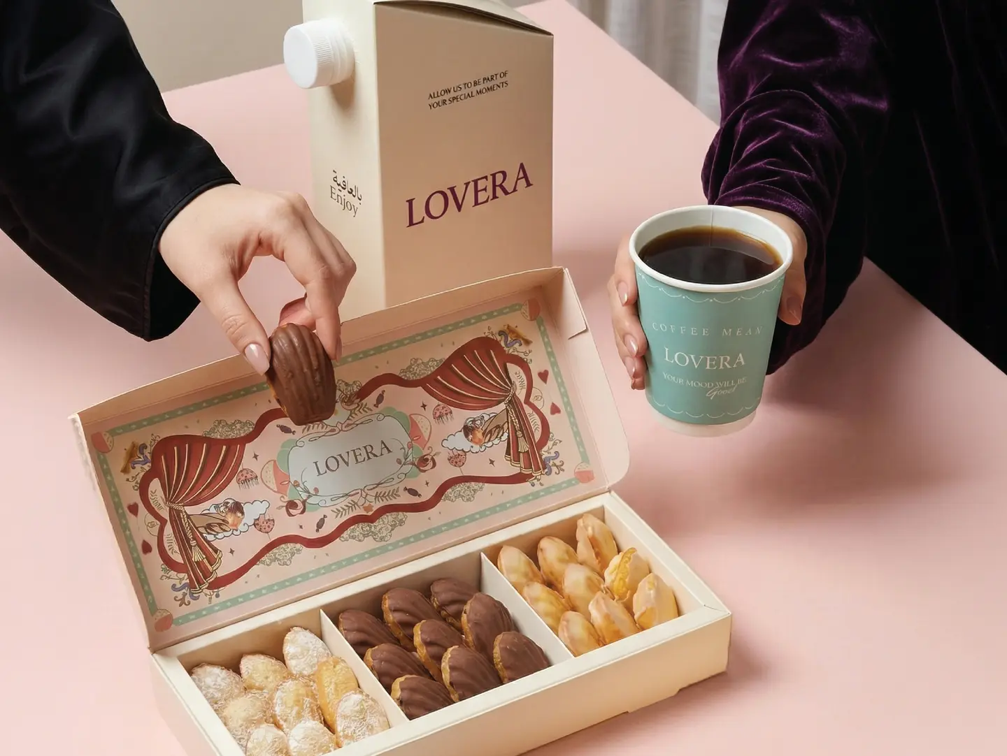 Madeleine Box And Black Coffee Box Offer