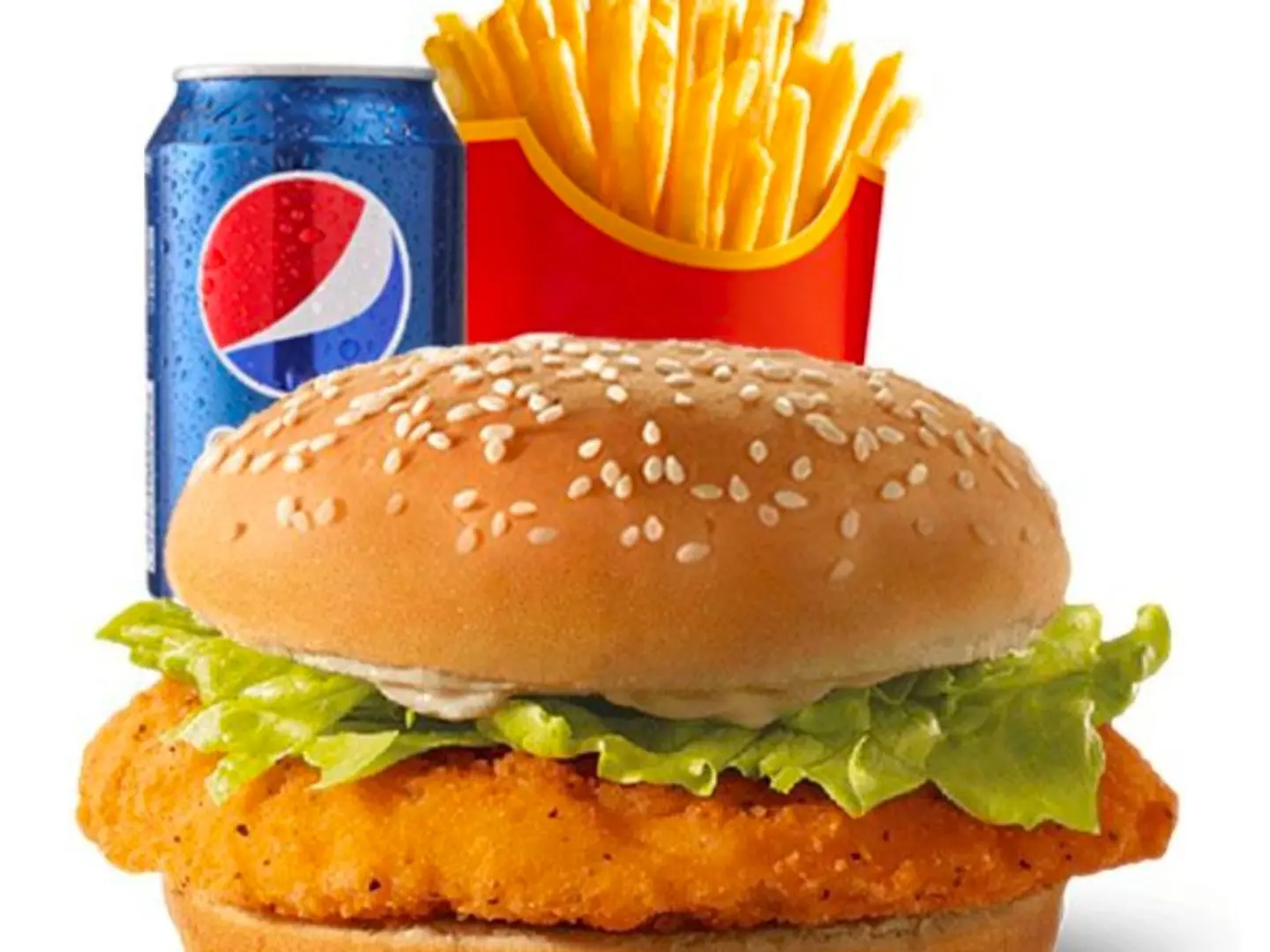 Chicken Burger Combo