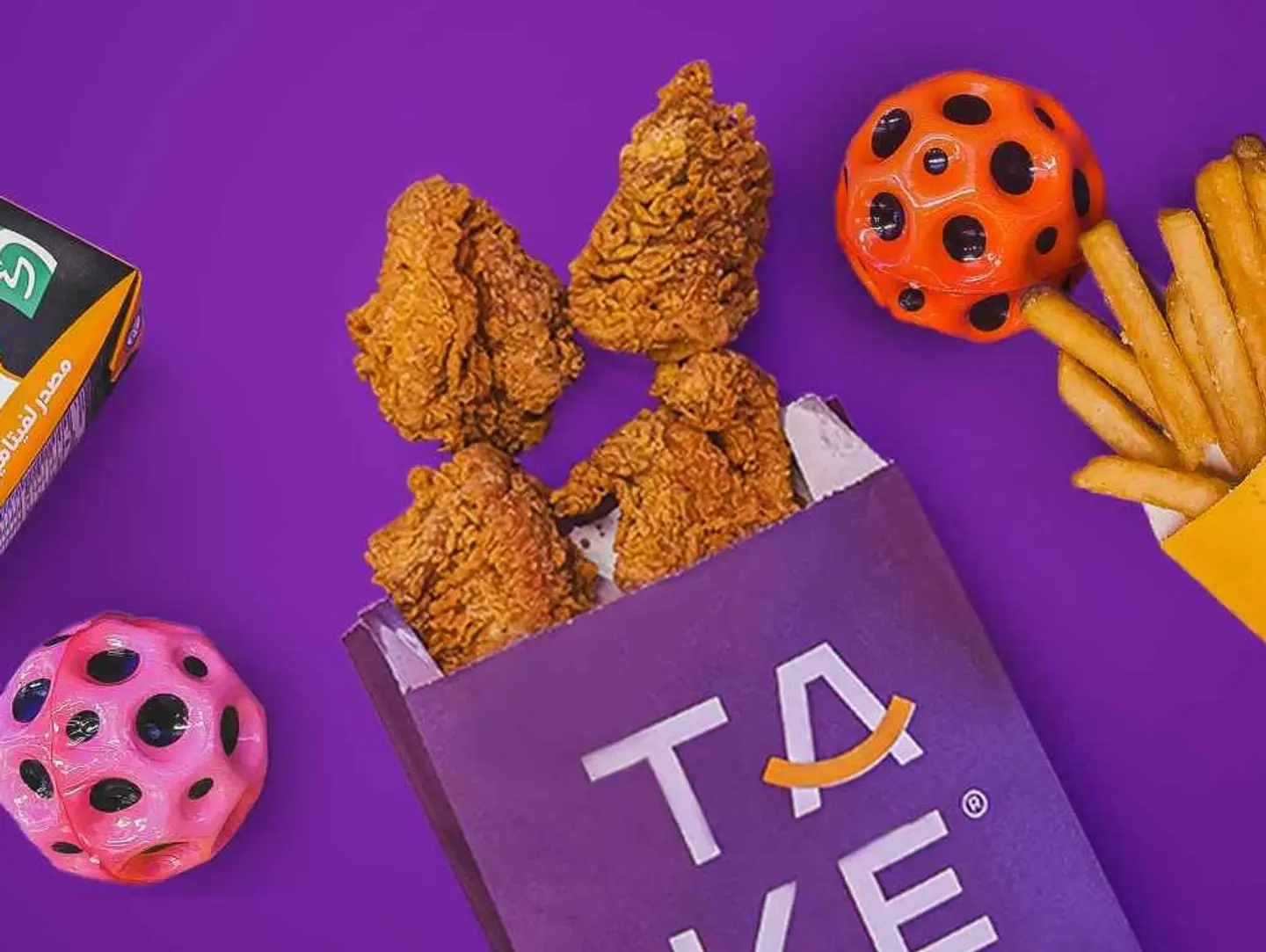 وجبة أطفال قطع دجاج