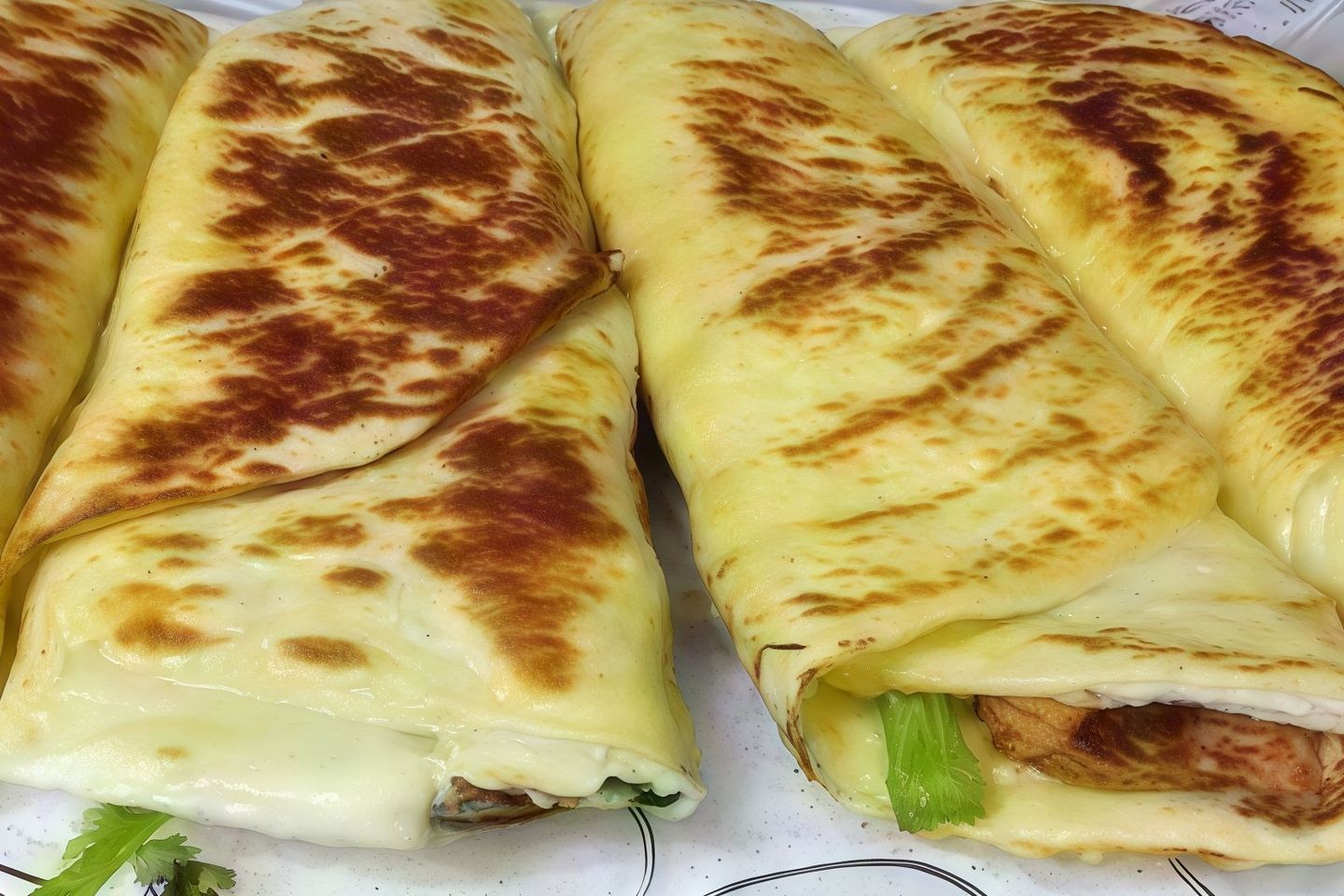 شاورما خبز صاج