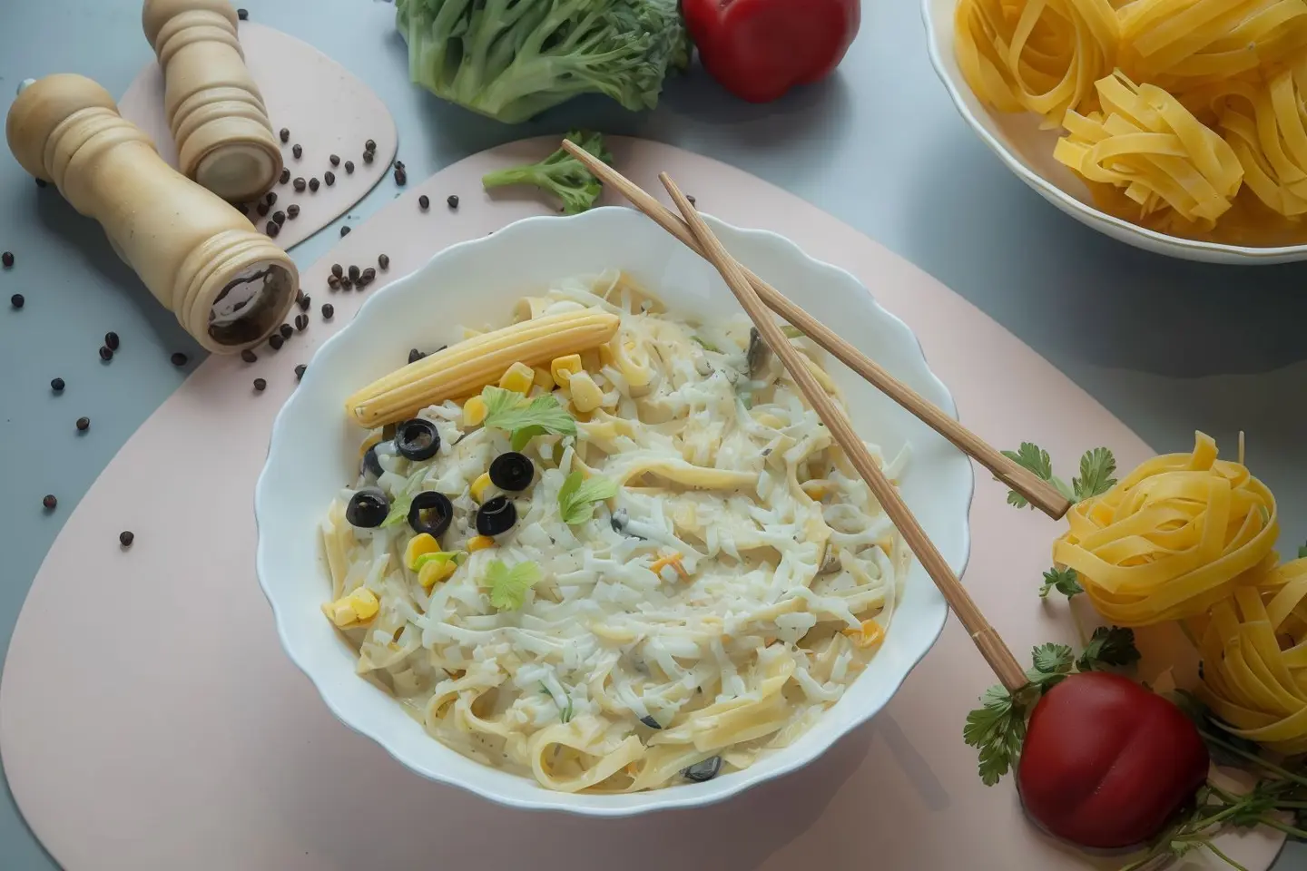 Fettuccine Vegetables