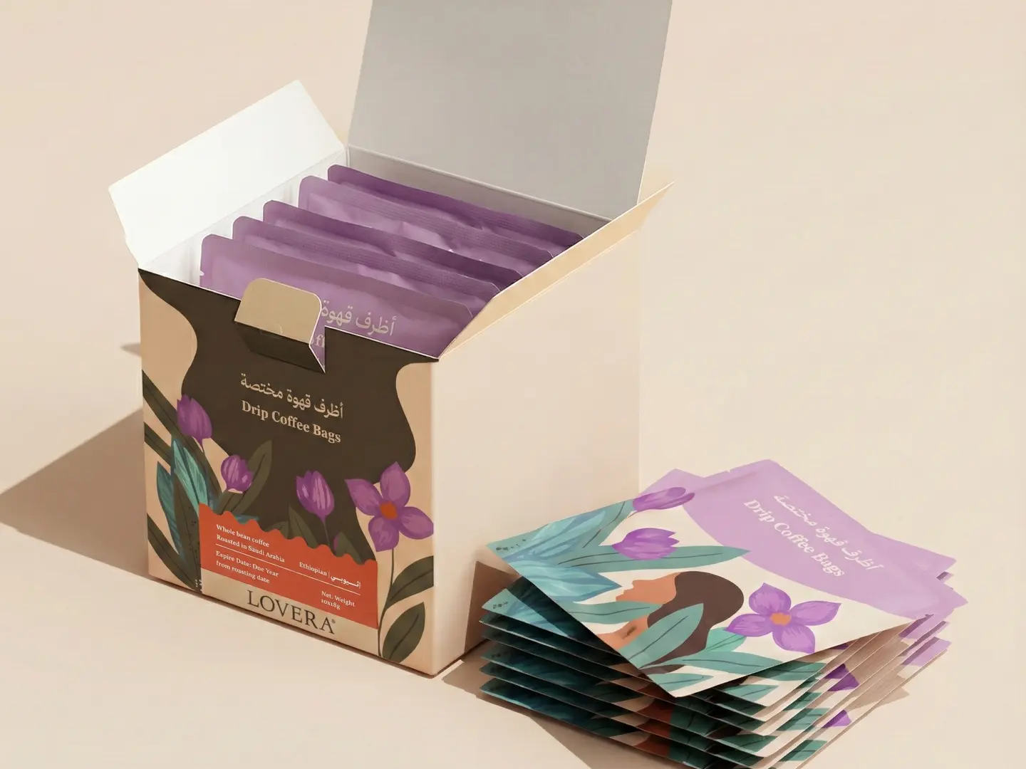 أظرف القهوة المختصة