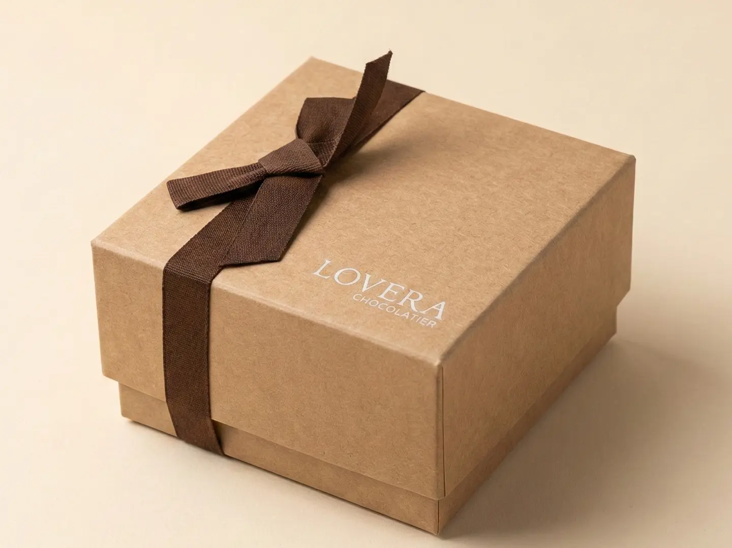 بوكس بني مربع 21 قطعة