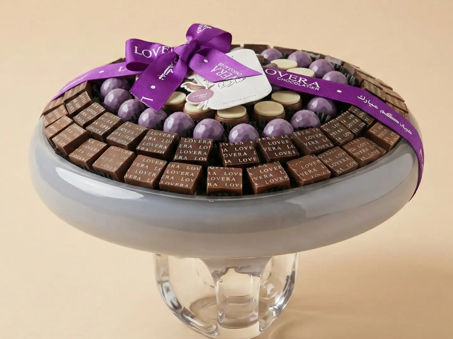 صحن مُورانو تشوكلت مكشوف