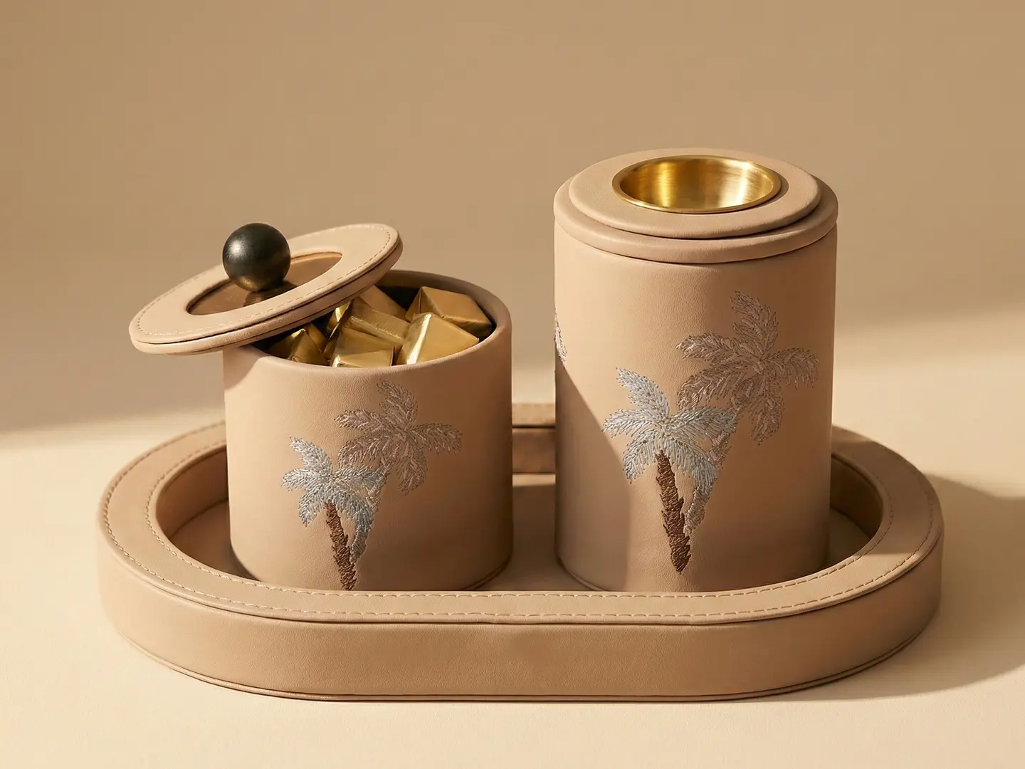 Bokhor Tray With Chocolate