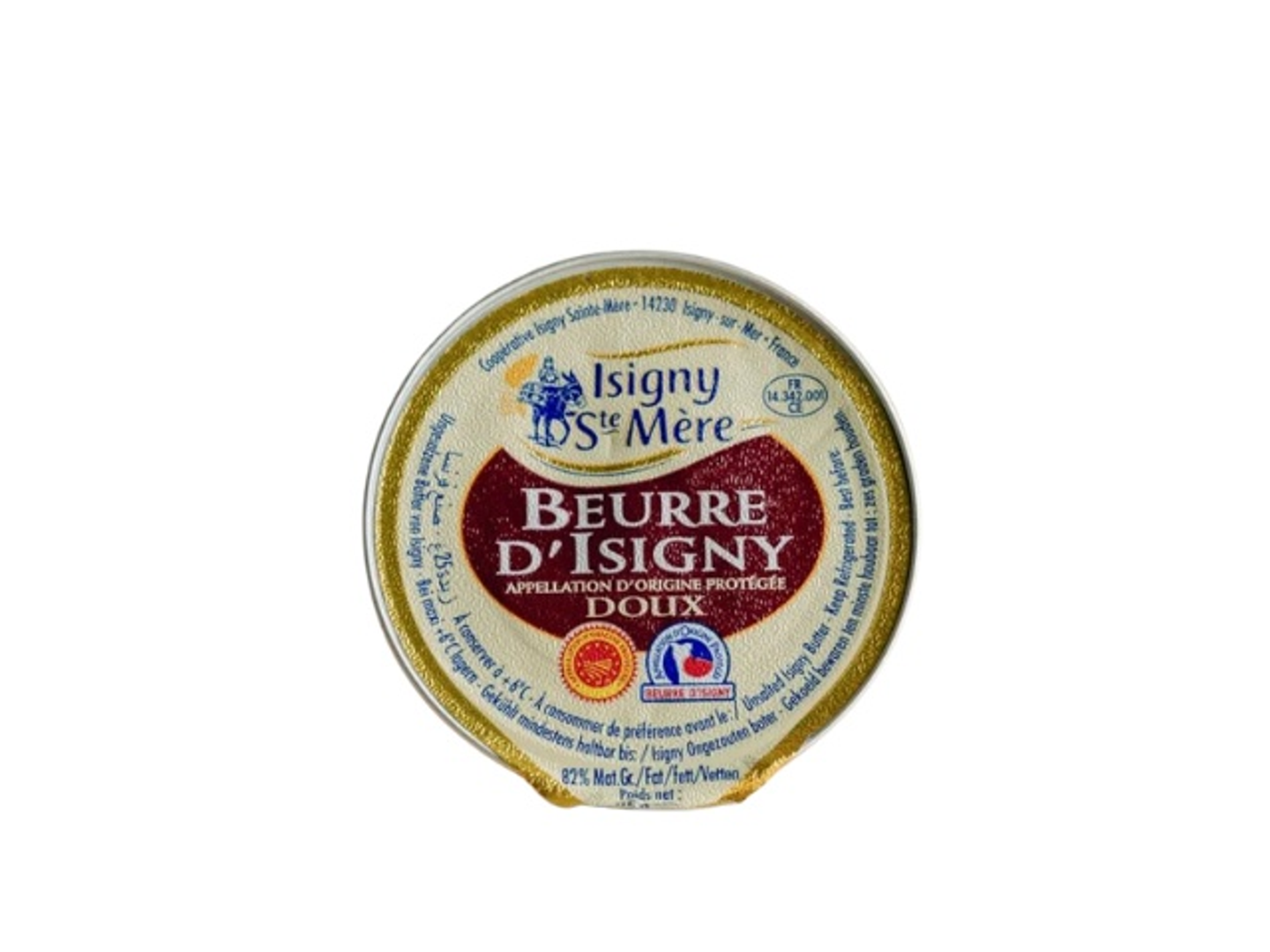 زبدة غير مملحة