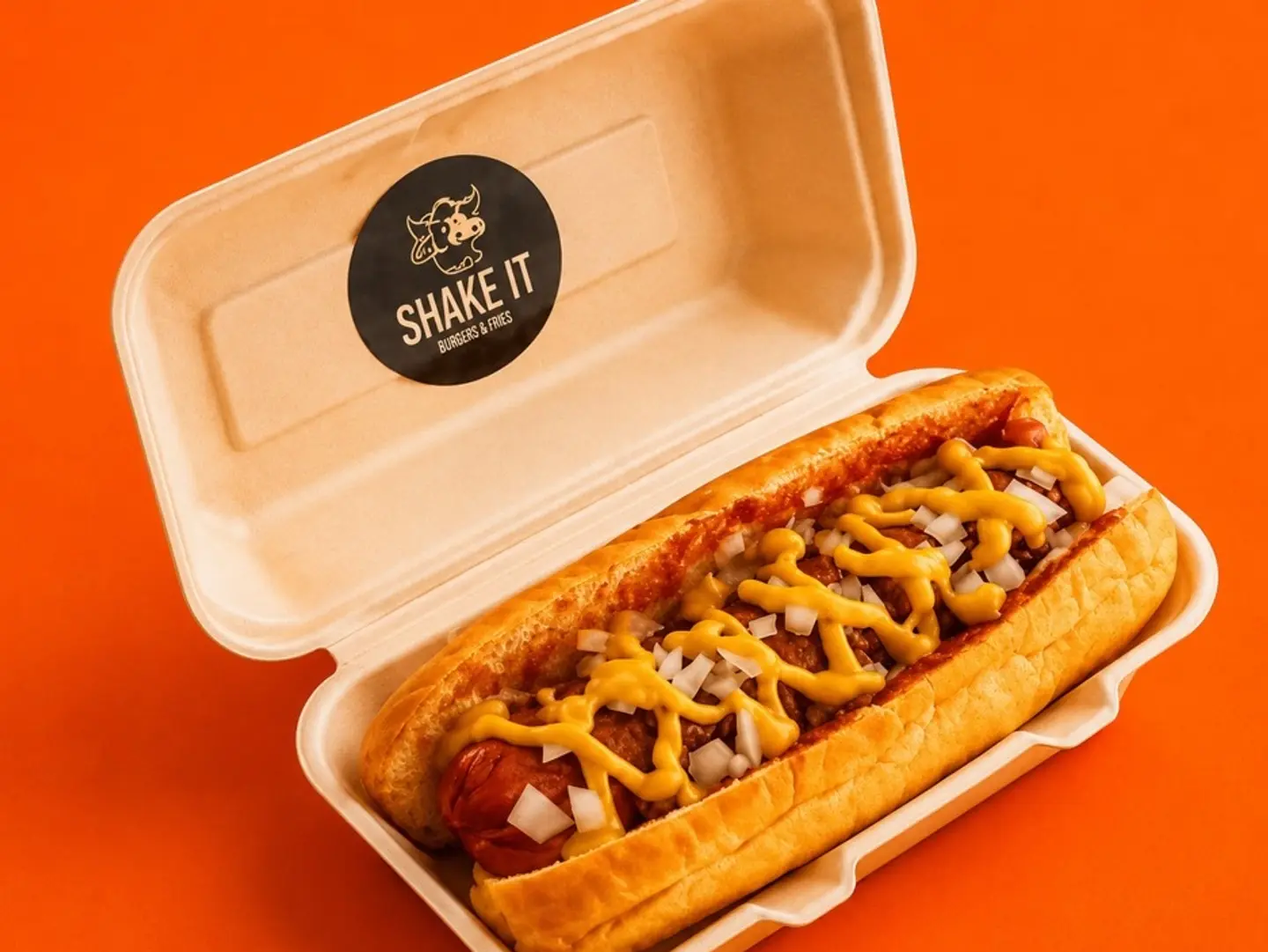 Shake It Hotdog Sandwich