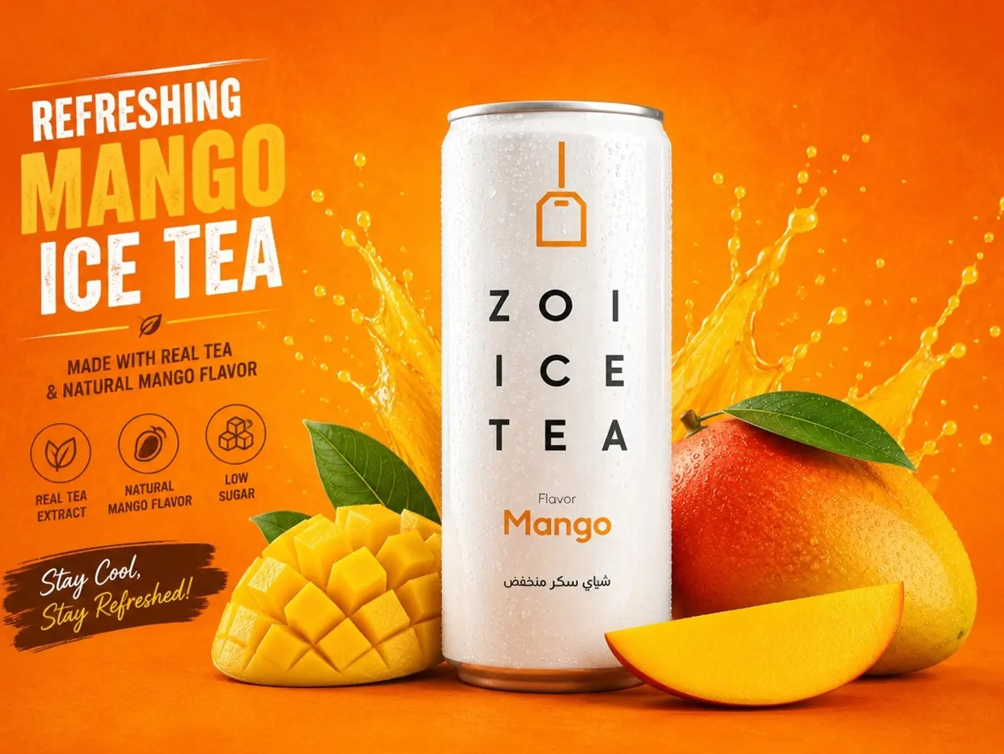 Zoi Ice Tea Mango