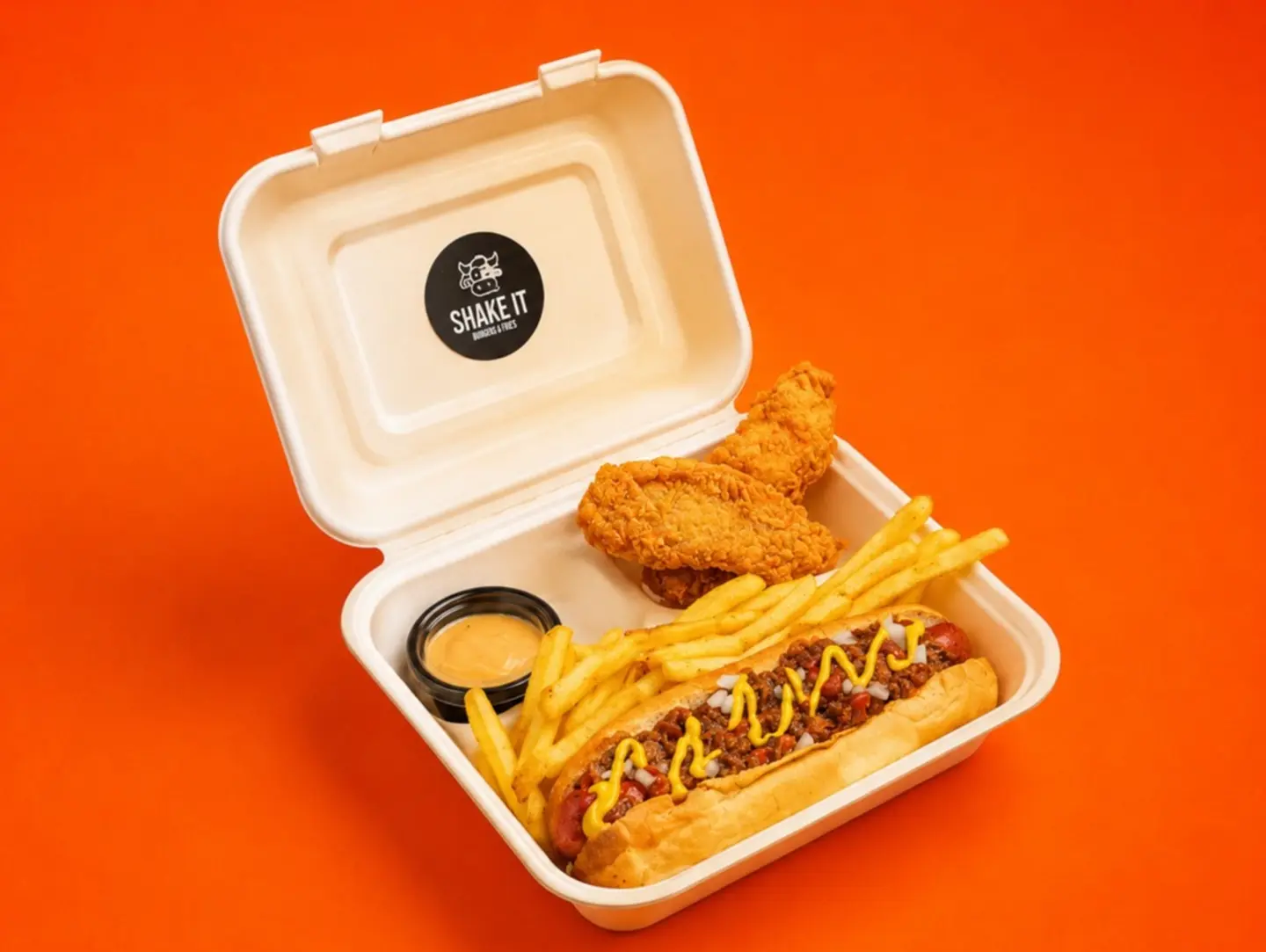 Chili Mexican Hot Dog Box