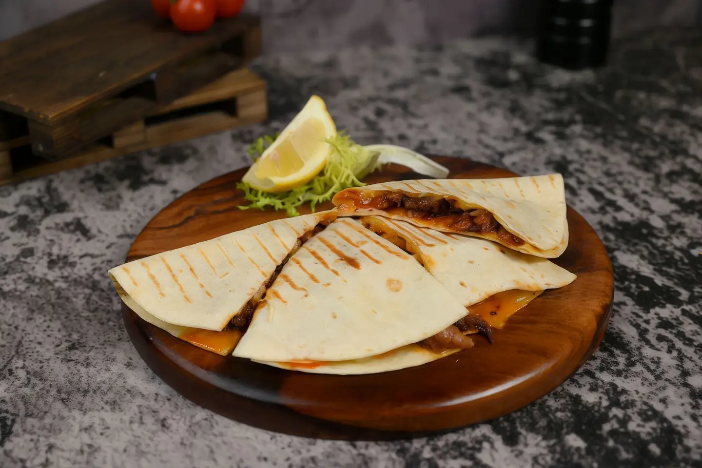 Brisket Quesadilla
