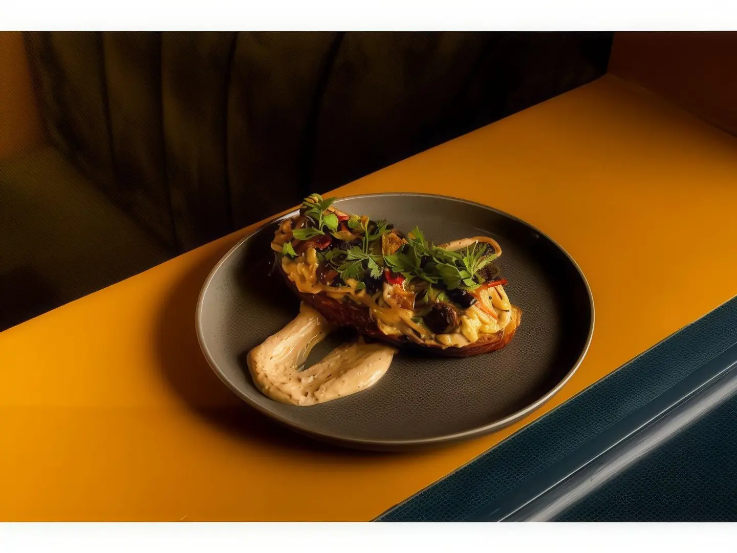 Truffles Eggs And Mushroom