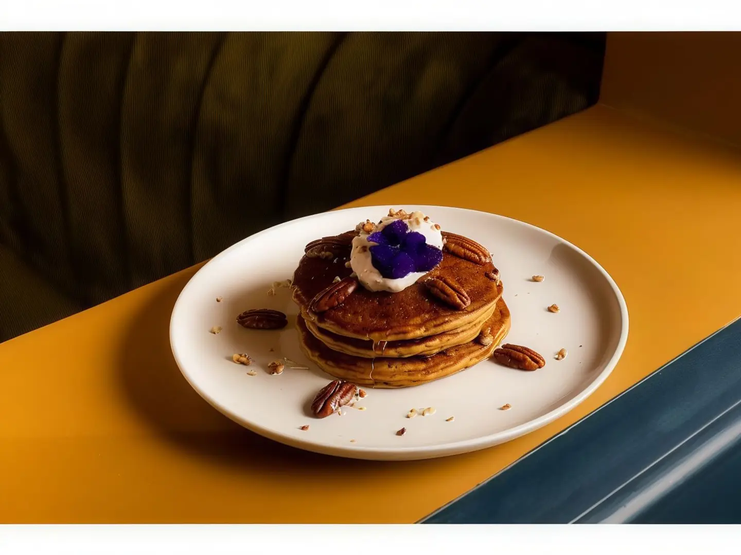 Pumpkin Pecans Pancakes