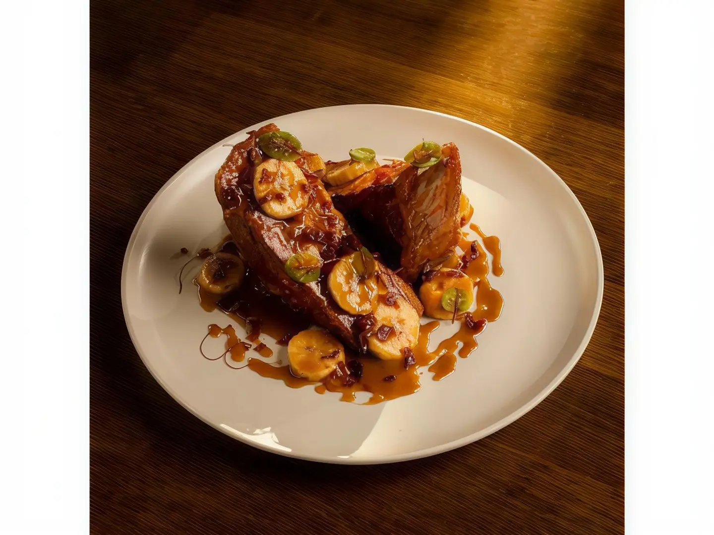 Banana And Bacon French Toast