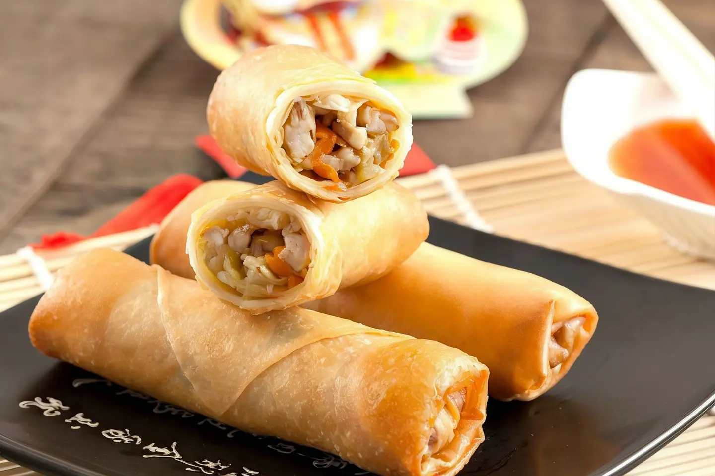 سبرينج رول دجاج