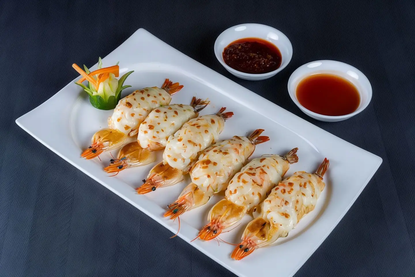 Prawns Termidor