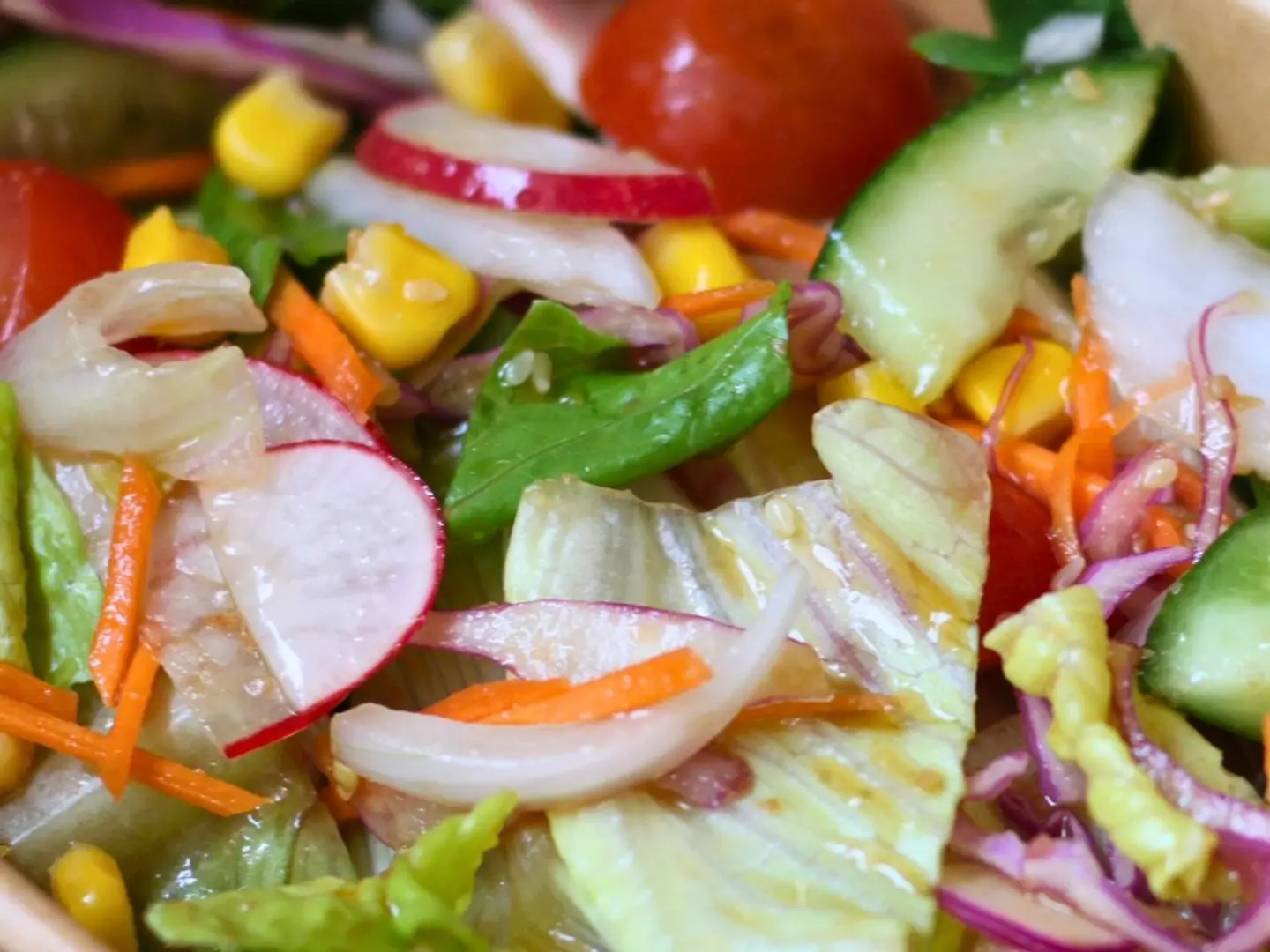 Sesame Garden Salad