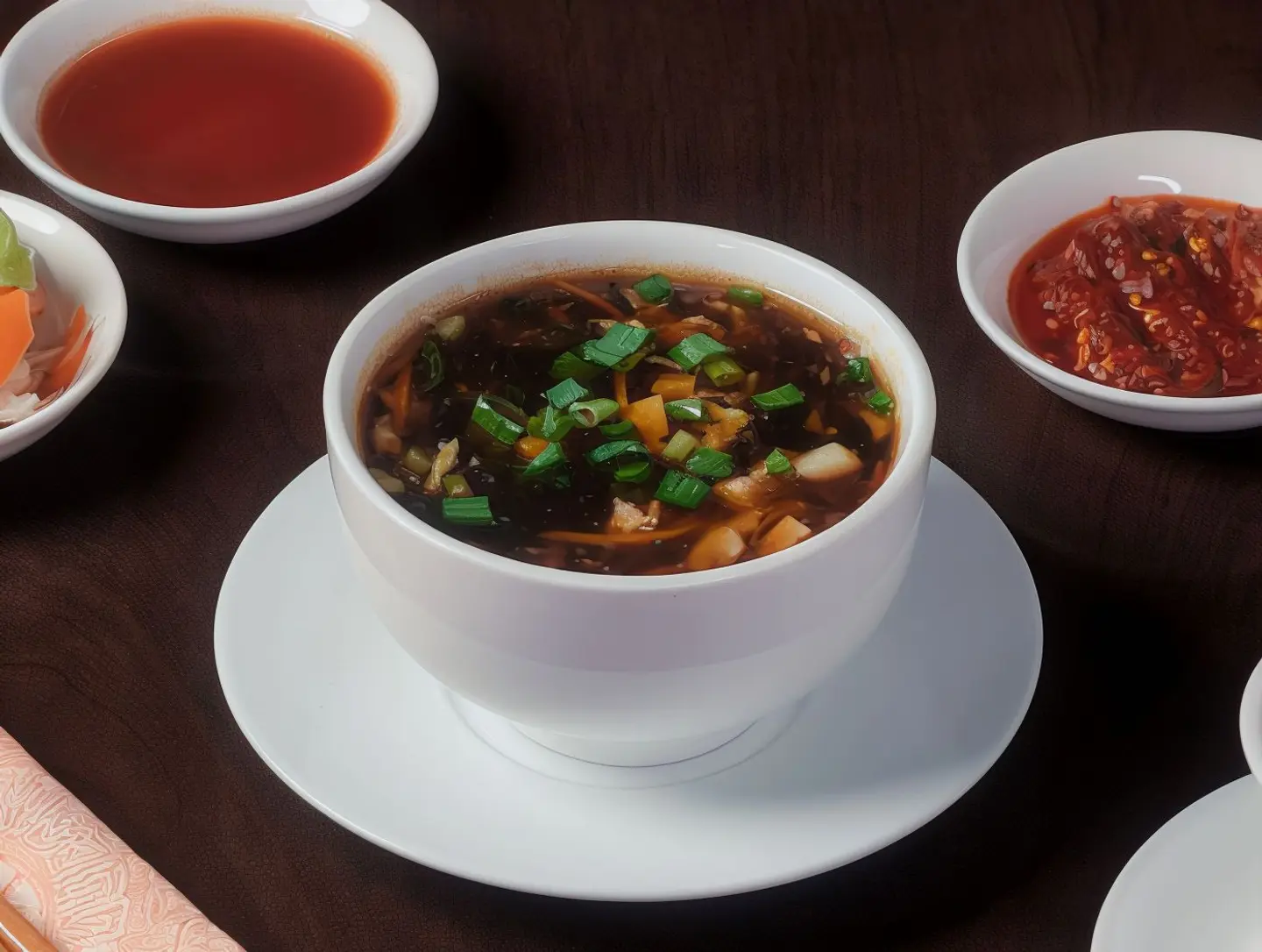 Hot And Sour Chili Soup