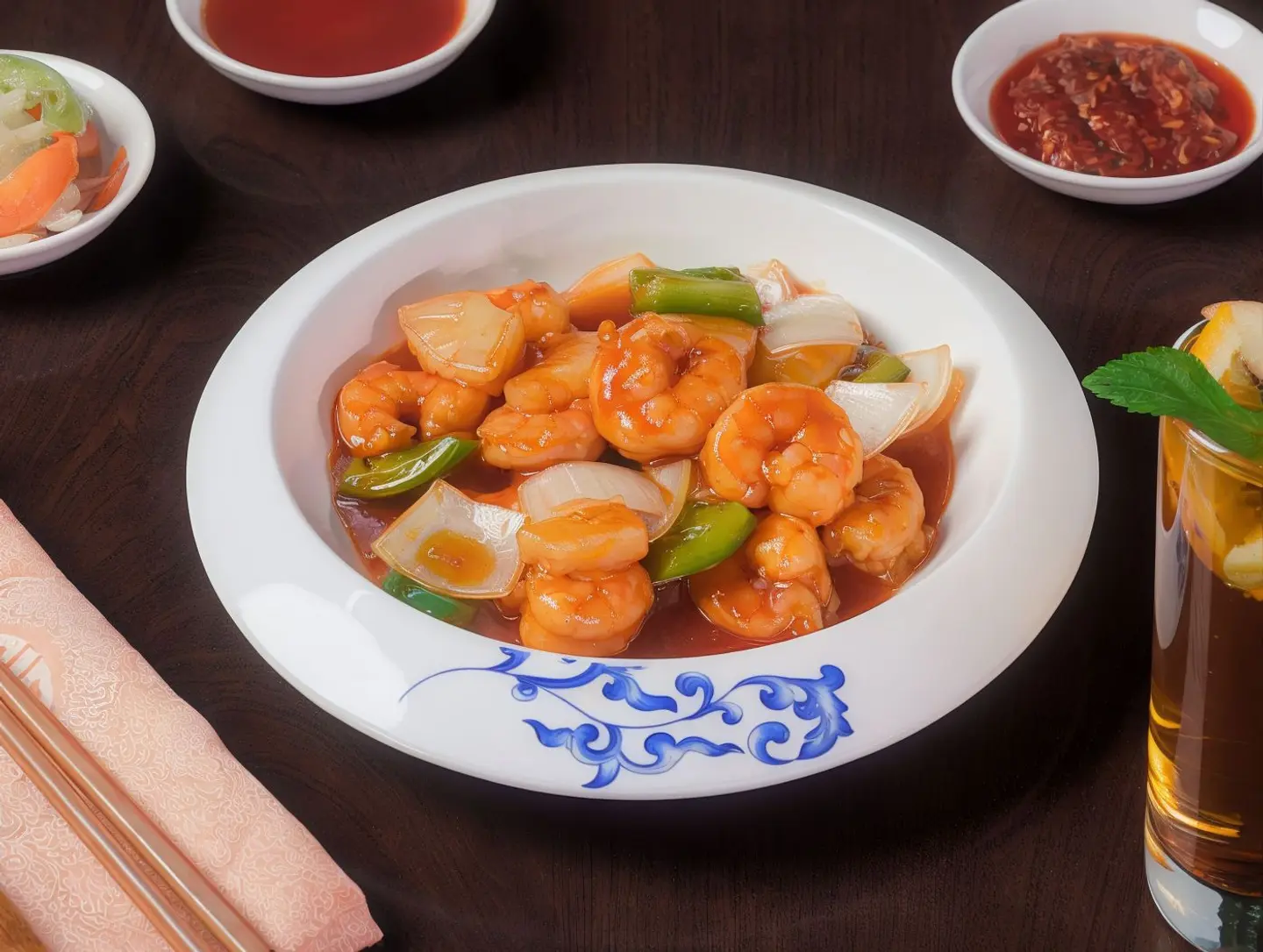 Sweet And Sour Shrimp