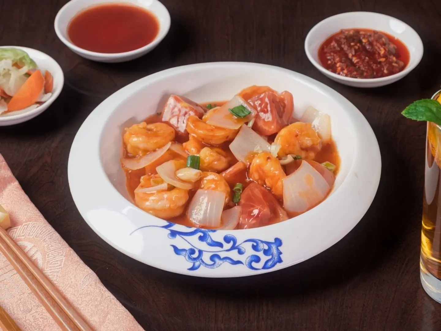 Shrimp With Chili Sauce