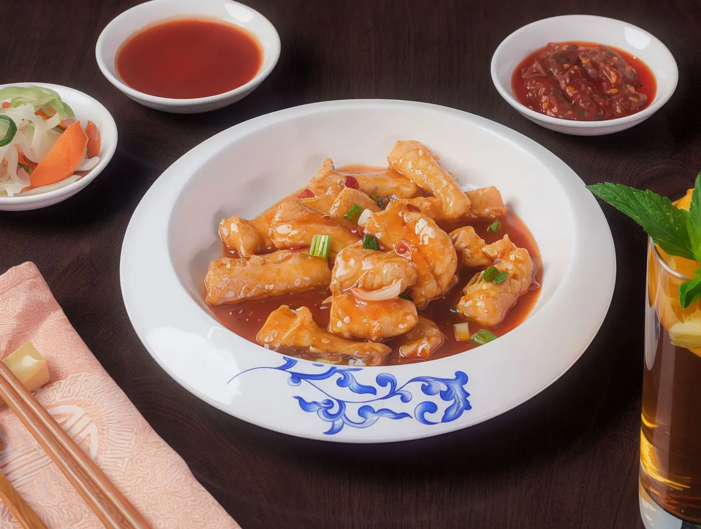 Fish With Chili Sauce