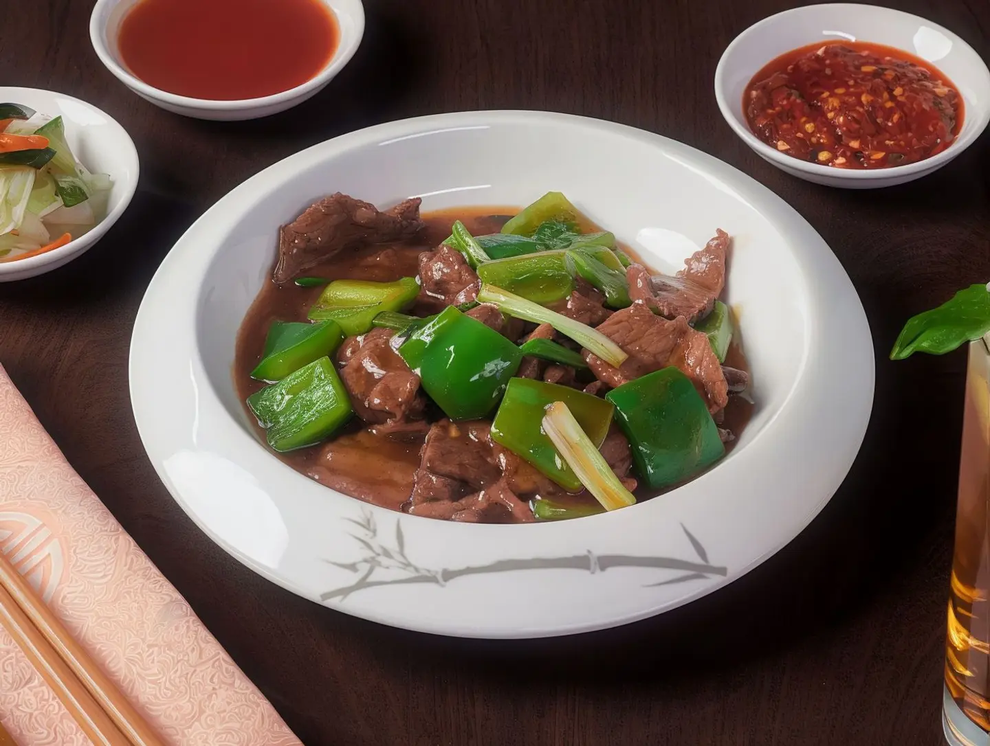 Beef With Green Pepper