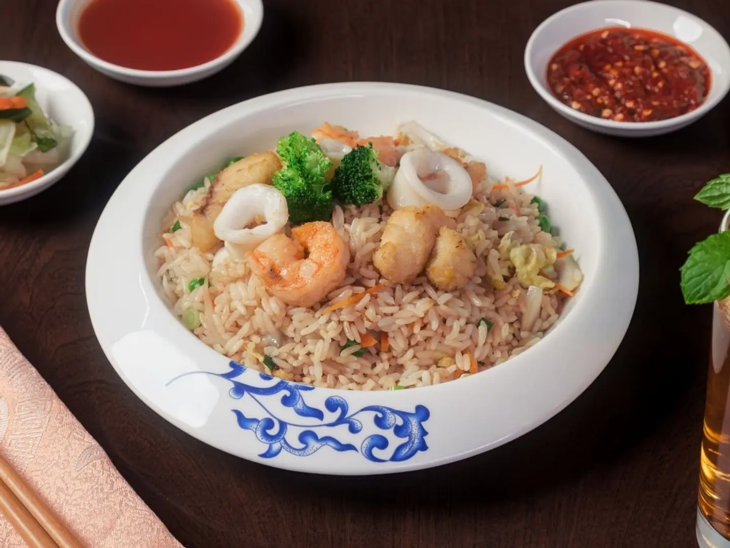 Mixed Seafood Fried Rice