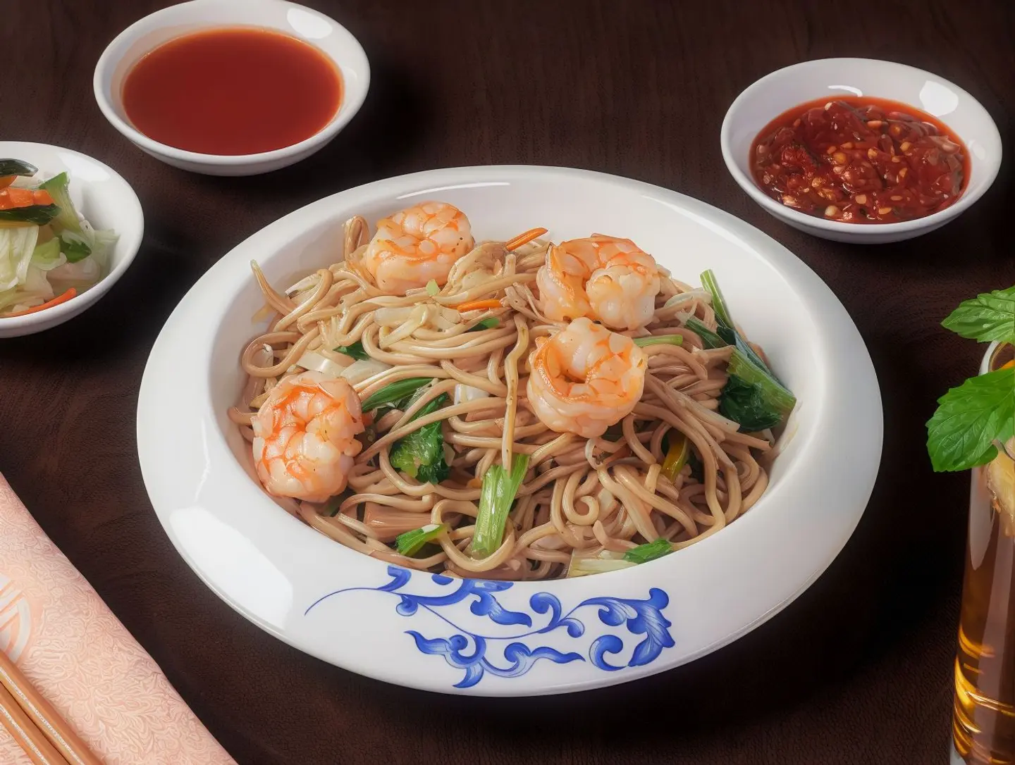 Shrimp Fried Noodles
