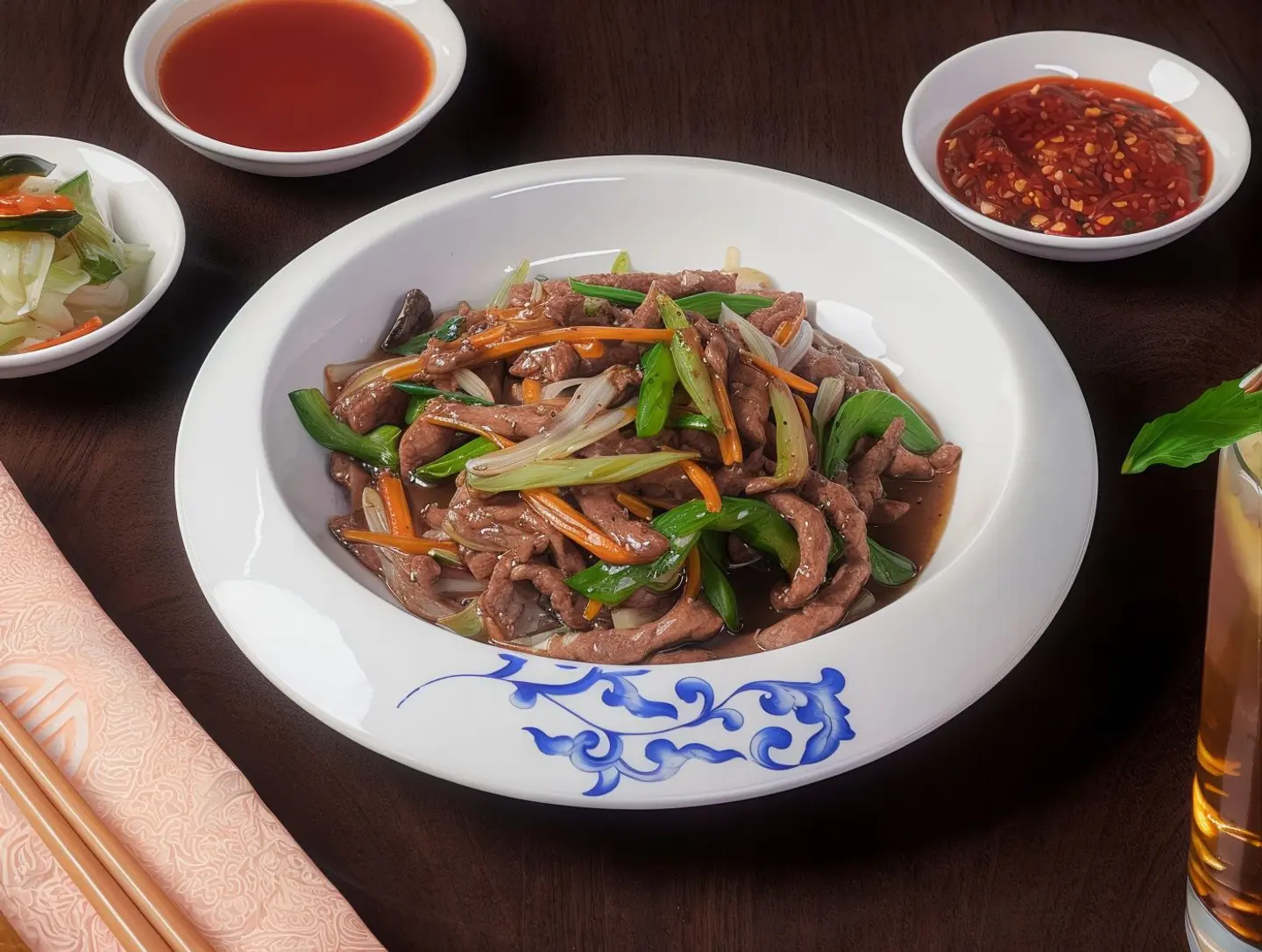Beef With Black Pepper Sauce