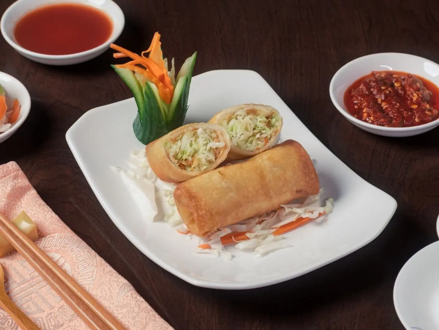 Spring Roll Vegetable - Spring Roll (4 Pcs)